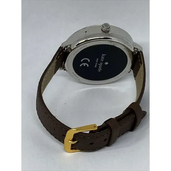 Kate Spade Gen 3 KST2007 Women's Leather Digital Touch Dial Smart Watch CO469 - Picture 10 of 12